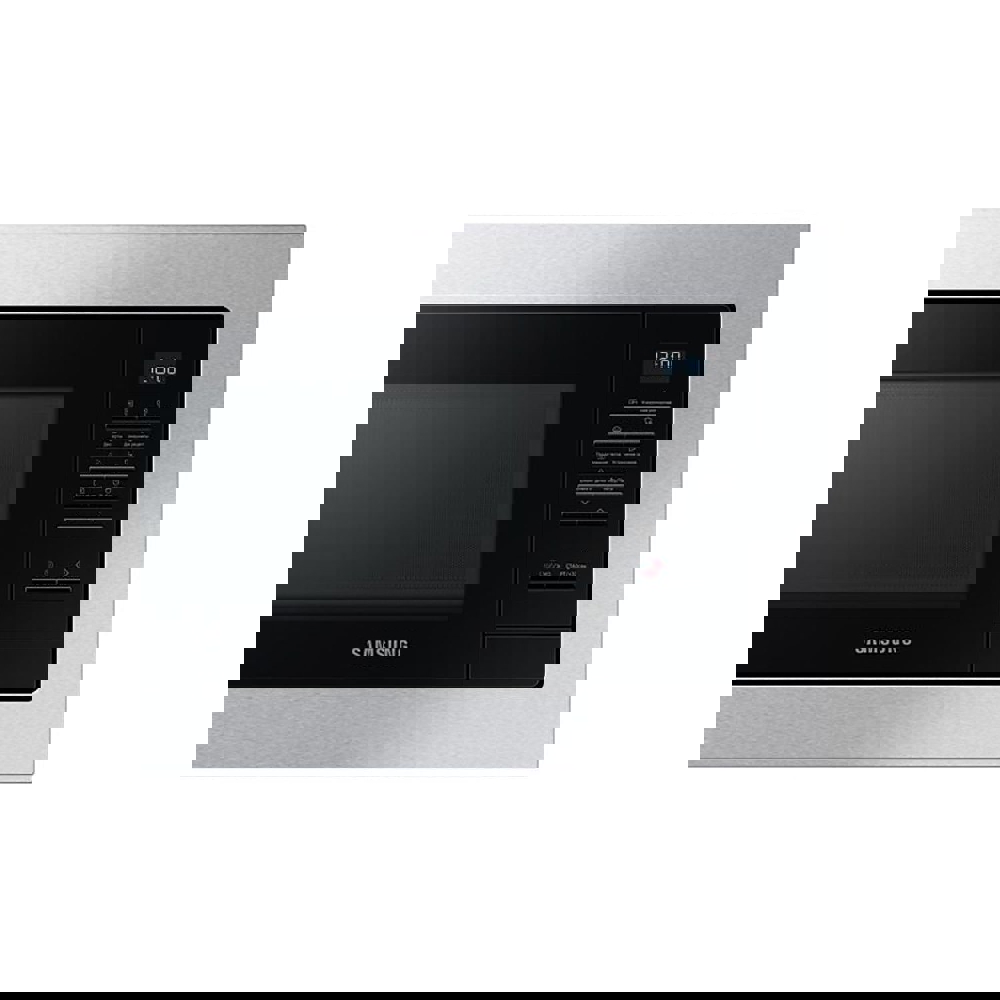 ჩასაშენებელი მიკროტალღური ღუმელი Samsung MS23A7013AT/BW, 850W, 23L, Built-In Microwave Oven, Black/Grey