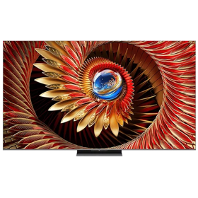 TV TCL 75C8K C8K Premium QD-MiniLED, 75", Smart TV, 4K UHD, HDMI, Bluetooth, WIFI, Black