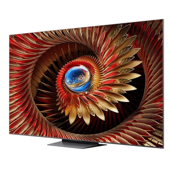 TV TCL 75C8K C8K Premium QD-MiniLED, 75", Smart TV, 4K UHD, HDMI, Bluetooth, WIFI, Black