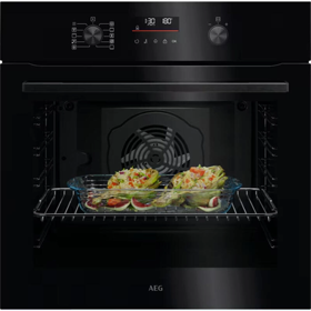 ჩასაშენებელი ელექტრო ღუმელი AEG NBU5P41SK, 3490W, 72L, Built-In Electric Oven, Black