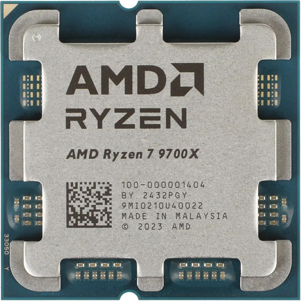 პროცესორი AMD 100-000001404 Ryzen 7 9700X, 3.8GHz, TRAY