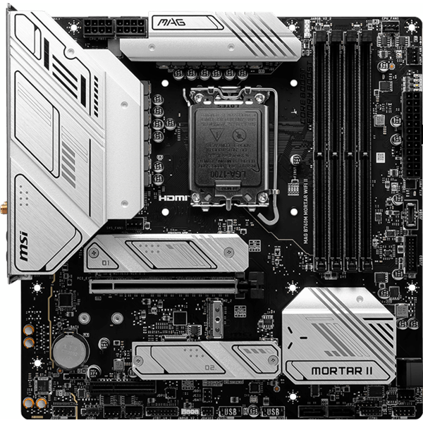 დედა დაფა MSI 911-7E13-006 MAG B760M MORTAR WIFI II, LGA1700, DDR5