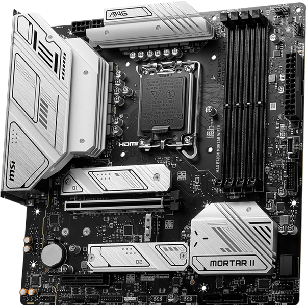 დედა დაფა MSI 911-7E13-006 MAG B760M MORTAR WIFI II, LGA1700, DDR5