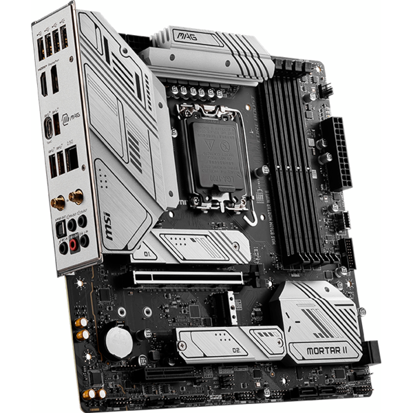 დედა დაფა MSI 911-7E13-006 MAG B760M MORTAR WIFI II, LGA1700, DDR5