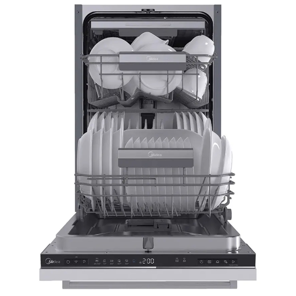 Built-in Dishwasher Midea MID45S340i, A++, 47Dba, White