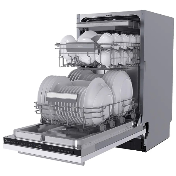 Built-in Dishwasher Midea MID45S340i, A++, 47Dba, White