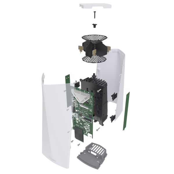 Tri-band Access Point With Meshing Technology Mikrotik RBD25G-5HPacQD2HPnD, 300Mbit/s, White