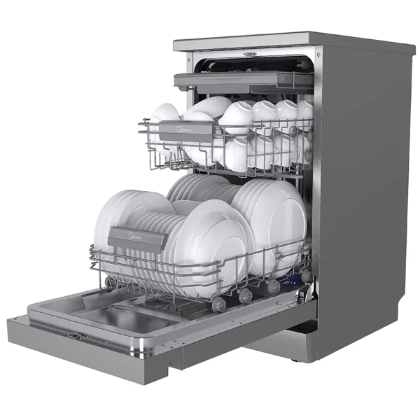 Dishwasher Midea MFD45S160Si, A++, 49Db, Silver