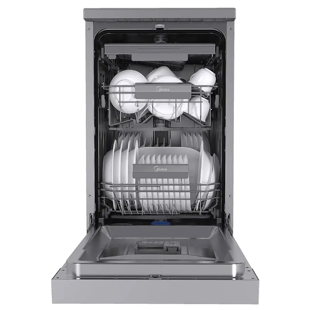 ჭურჭლის სარეცხი მანქანა Midea MFD45S160Si, A++, 49Db, Dishwasher, Silver