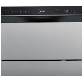 Dishwasher Midea MCFD55S460Si, A+, 49Db, Silver