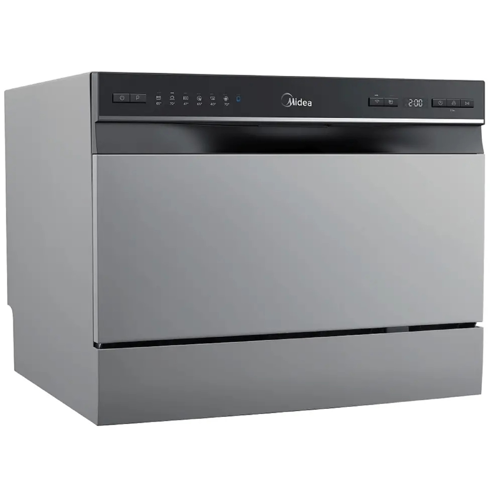 ჭურჭლის სარეცხი მანქანა Midea MCFD55S460Si, A+, 49Db, Dishwasher, Silver