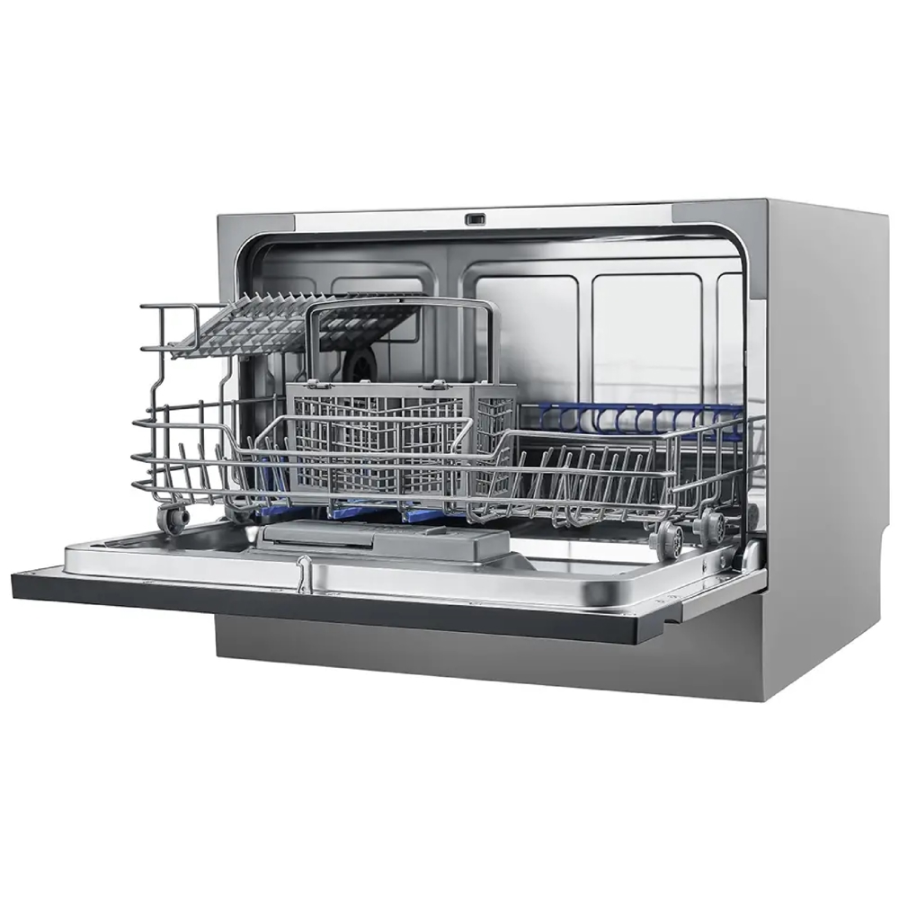 ჭურჭლის სარეცხი მანქანა Midea MCFD55S460Si, A+, 49Db, Dishwasher, Silver