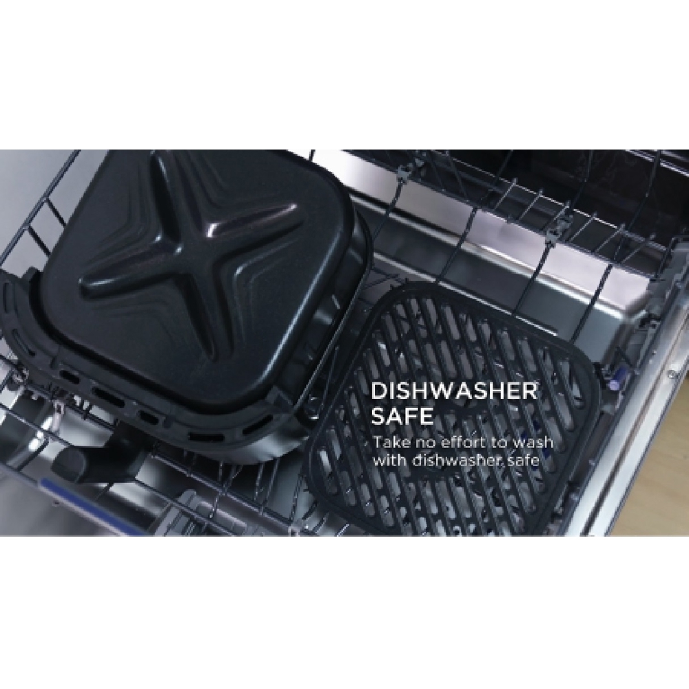 Air Fryer Midea MF-CN45WK2, 1800W, 4.5L, Black