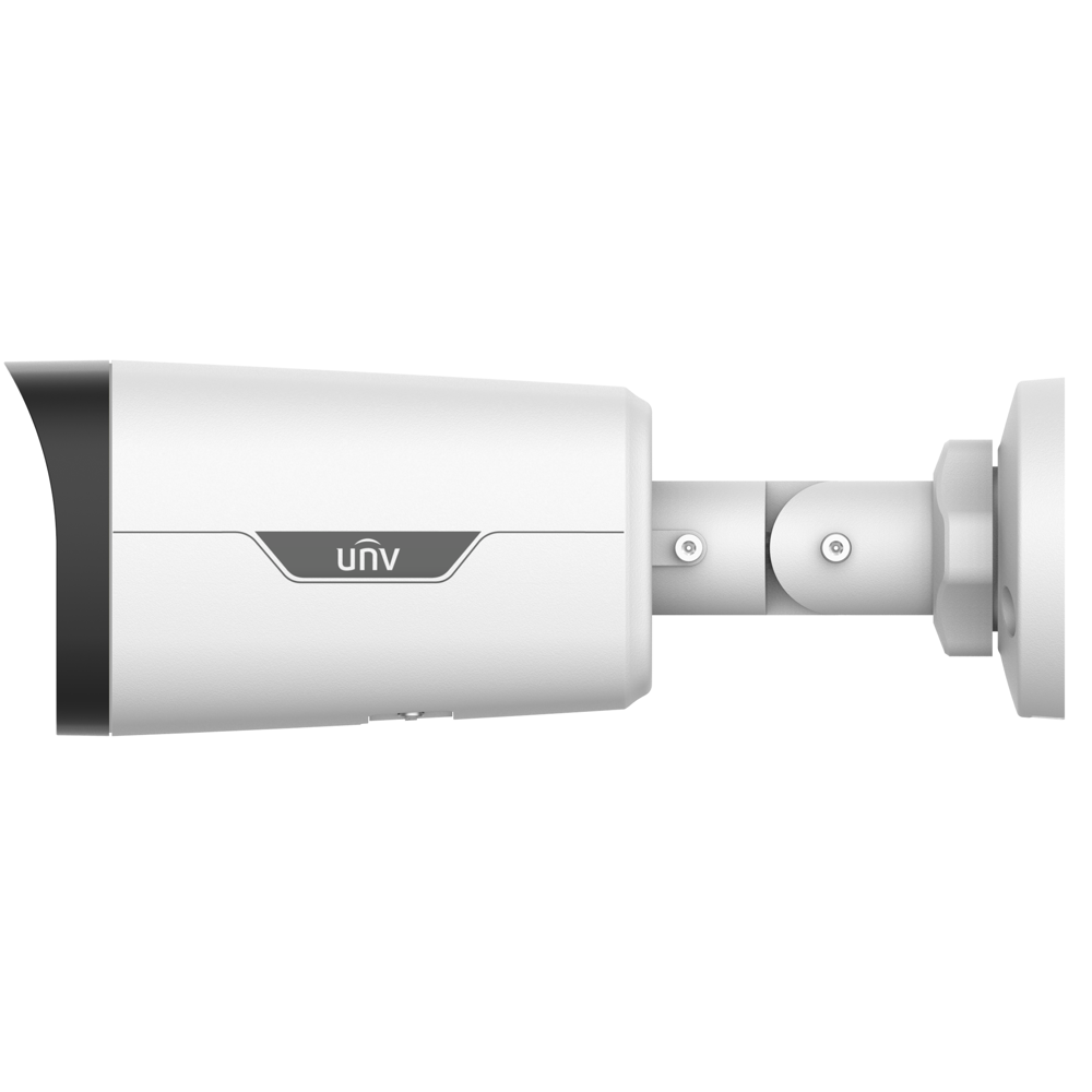 ვიდეო სათვალთვალო კამერა Uniview IPC2314LE-ADF28KM-WP, 4MP, Fixed Warm Light Bullet Network Camera, White