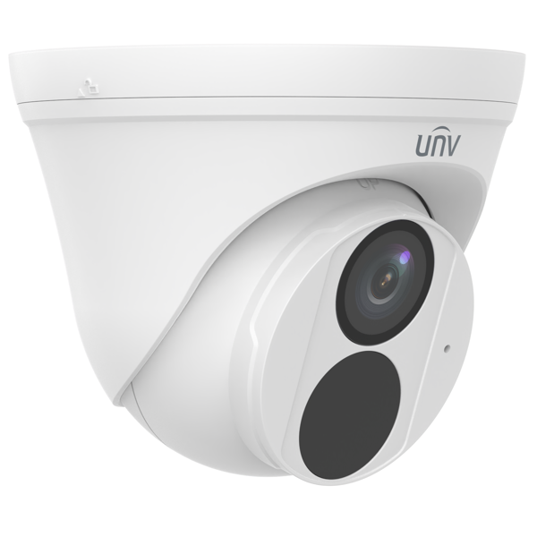 ვიდეო სათვალთვალო კამერა Uniview IPC3614LB-AF28-A2, 4MP, Fixed IR Turret Network Camera, White