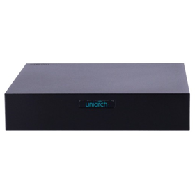 ქსელის ვიდეო ჩამწერი Uniarch NVR-104S3-P4-ECO, 4-Ch, Network Video Recorder, Black