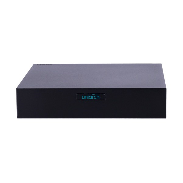ქსელის ვიდეო ჩამწერი Uniarch NVR-104S3-P4-ECO, 4-Ch, Network Video Recorder, Black
