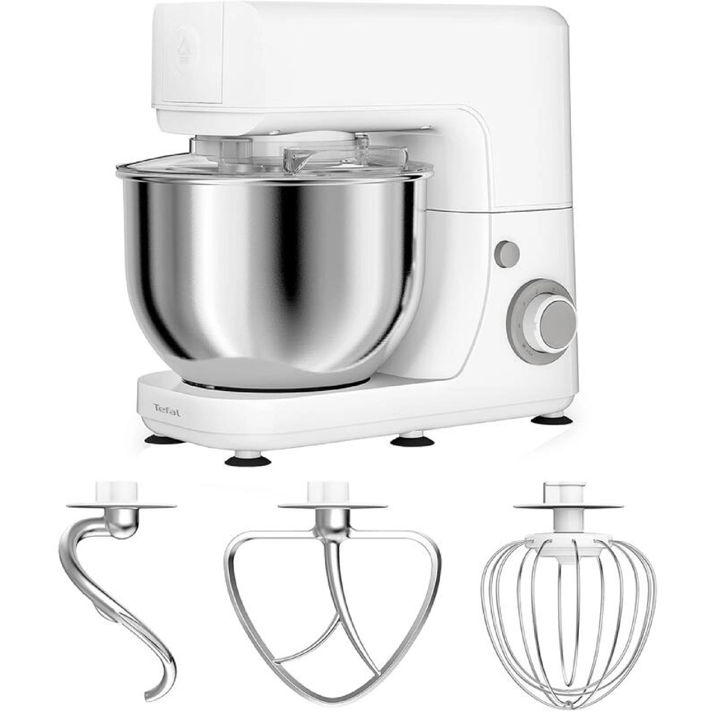 Food Processor Tefal QB150138, 800W, 4.8L, Silver