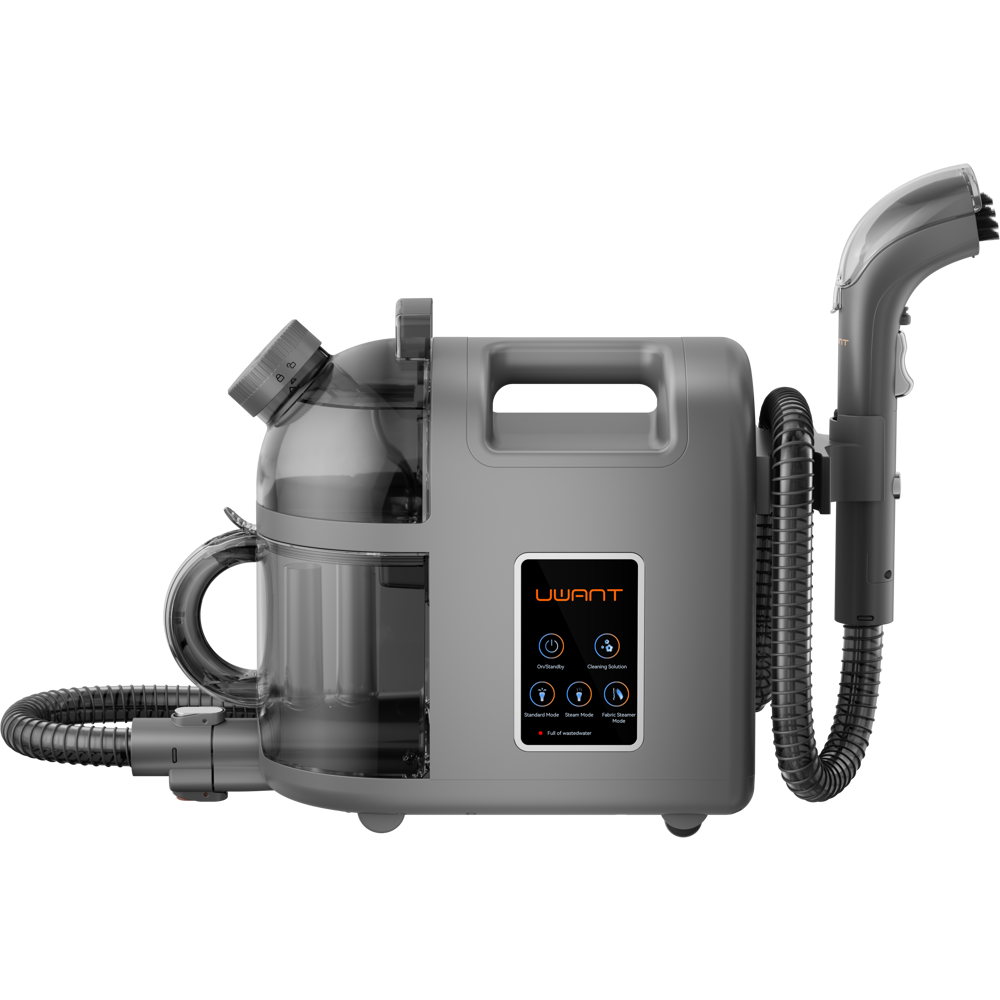 Multiple Spot Cleaner+Steam Iron Uwant B200, 500W, 1.5L, Grey