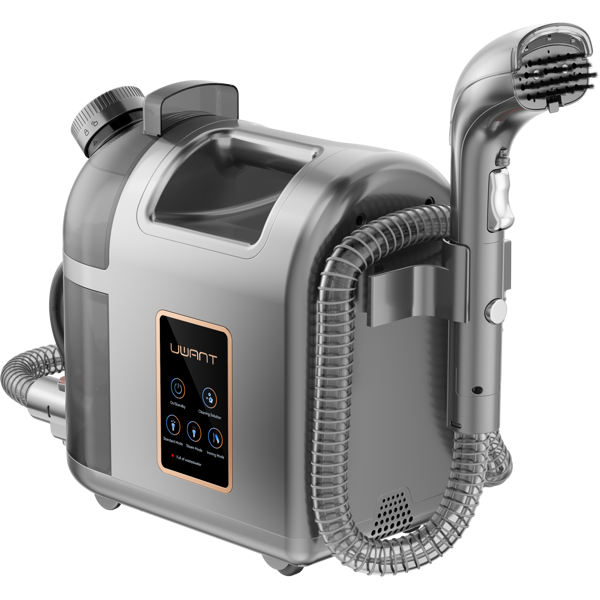 ქიმწმენდის აპარატი+ორთქლის უთო Uwant B200, 500W, 1.5L, Multiple Spot Cleaner+Steam Iron, Grey