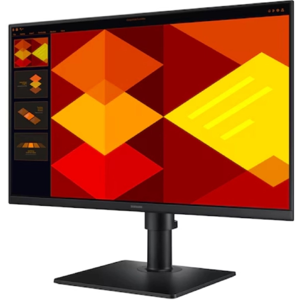 Monitor Samsung LS24D400GAIXCI Essential S4, 24", FHD, IPS, DP, HDMI, USB, Black