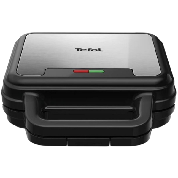 სენდვიჩის აპარატი Tefal SW383D10, 700W, Sandwich Maker, Black/Silver
