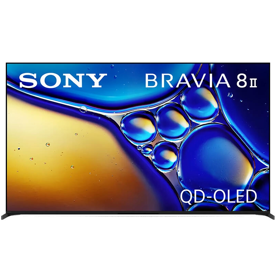 ტელევიზორი Sony K-65XR80M2 BRAVIA 8 II, 65”, Samrt TV, Android TV, 4K UHD, HDMI, USB, LAN, Bluetooth, WIFI, Black