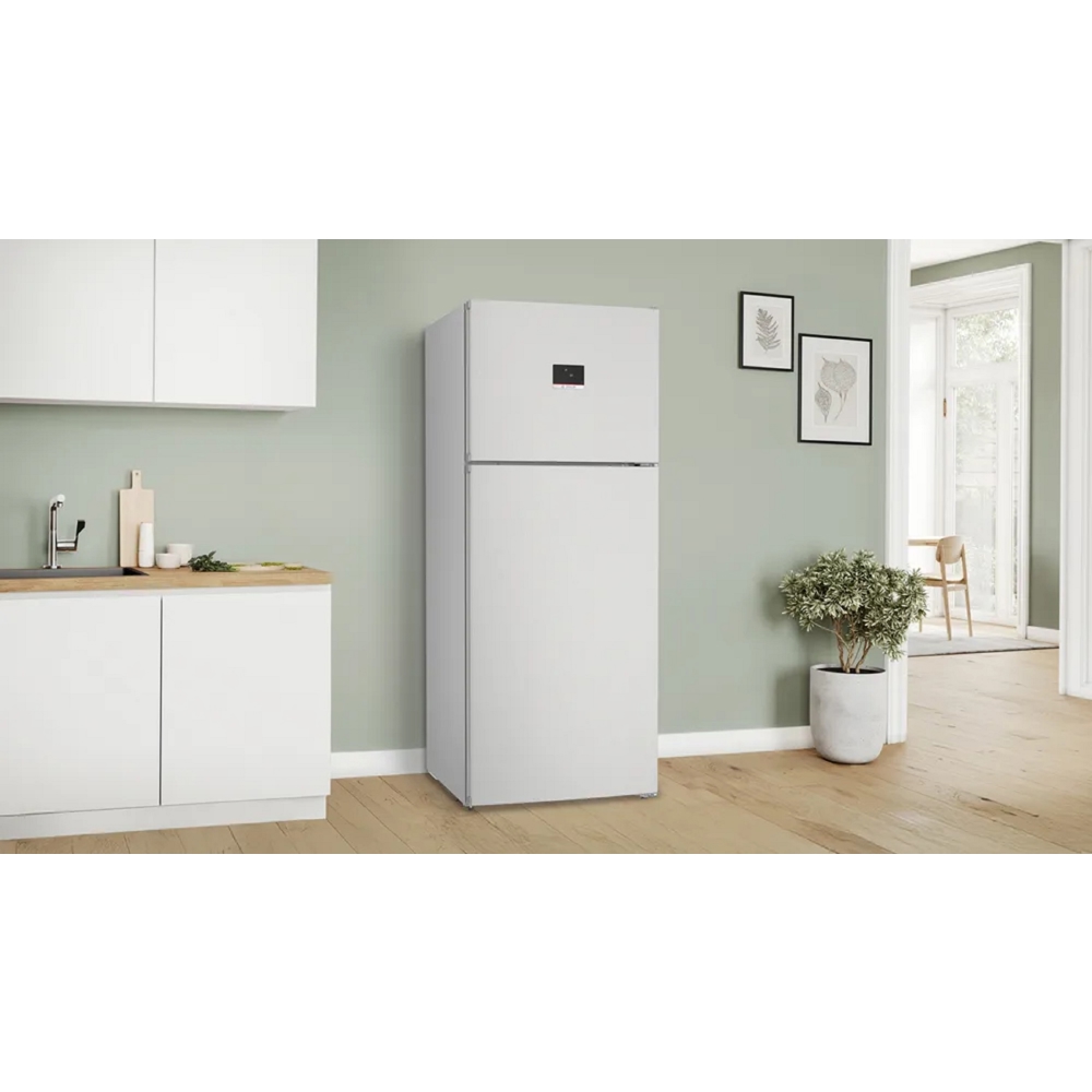 Refrigerator Bosch KDN76XL31U, 581L, A++, 41Db, No Frost, Stainless Steel
