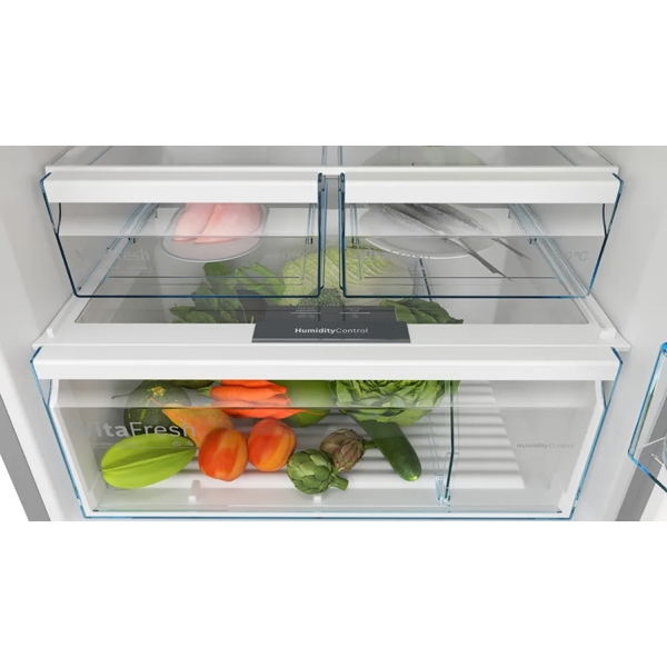 მაცივარი Bosch KDN76XL31U, 581L, A++, 41Db, No Frost, Refrigerator, Stainless Steel