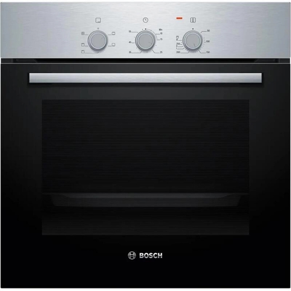 ჩასაშენებელი ელექტრო ღუმელი Bosch HBF011BR0T, 71L, 2850W, Built-In Electric Oven, Silver