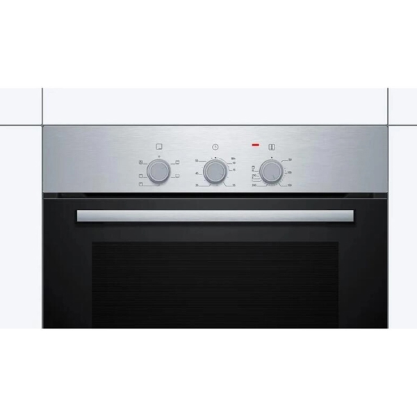 ჩასაშენებელი ელექტრო ღუმელი Bosch HBF011BR0T, 71L, 2850W, Built-In Electric Oven, Silver