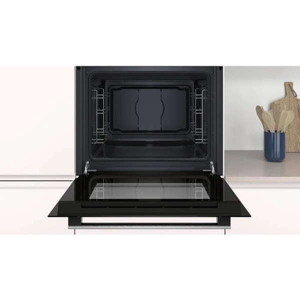 ჩასაშენებელი ელექტრო ღუმელი Bosch HBF011BR0T, 71L, 2850W, Built-In Electric Oven, Silver