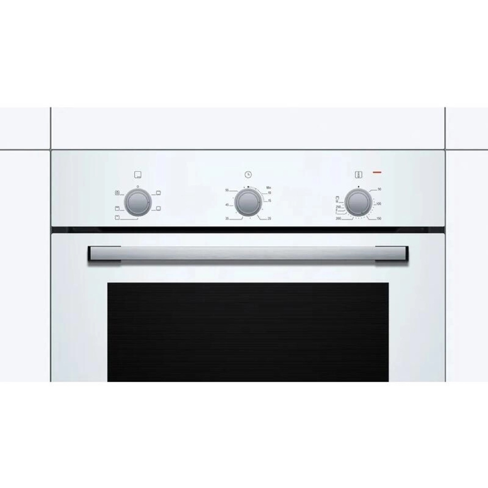 ჩასაშენებელი ელექტრო ღუმელი Bosch HBF011BV1T, 71L, Built-In Electric Oven, White