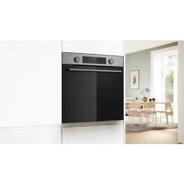 ჩასაშენებელი ელექტრო ღუმელი Bosch HUA736ER0, 3400W, 76L, Built-In Electric Oven, Black