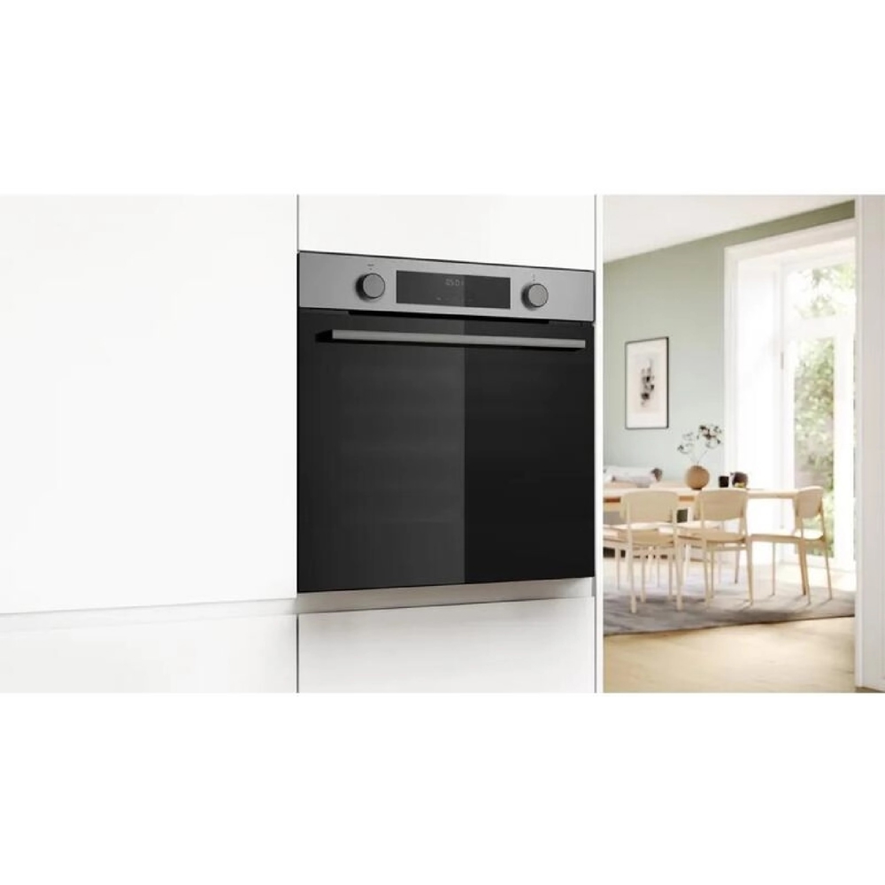 Built-In Electric Oven Bosch HUA736ER0, 3400W, 76L, Black