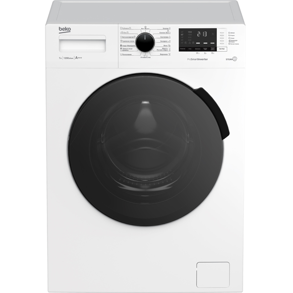 სარეცხი მანქანა Beko WSPD73612W b100, 7Kg, A+++, 1200Rpm, Washing Machine, White