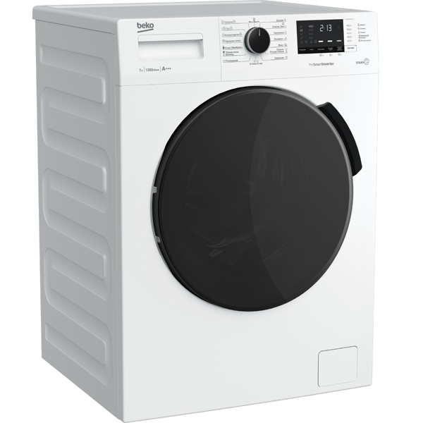 სარეცხი მანქანა Beko WSPD73612W b100, 7Kg, A+++, 1200Rpm, Washing Machine, White