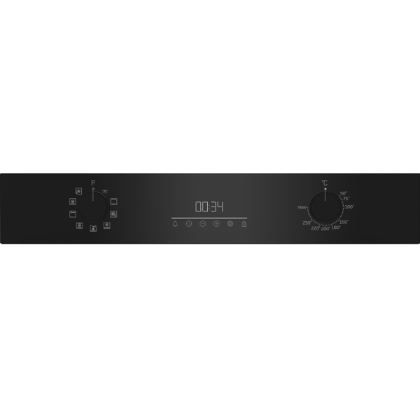 ჩასაშენებელი ელექტრო ღუმელი Beko BCBIMA17300KSB, 72L, Built-In Electric Oven, Black