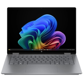 Notebook HP C1UM4EA OmniBook X Flip x360, 14'', Ultra 7-258V, 32GB, 2TB SSD, Integrated, W11H, Meteor Silver