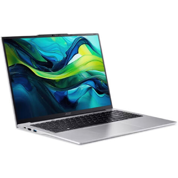 ნოუთბუქი Acer NX.J5SER.002 Aspire Lite AL16-52P-751B, 16", i7-1355U, 16GB, 512GB SSD, Integrated, Light Silver