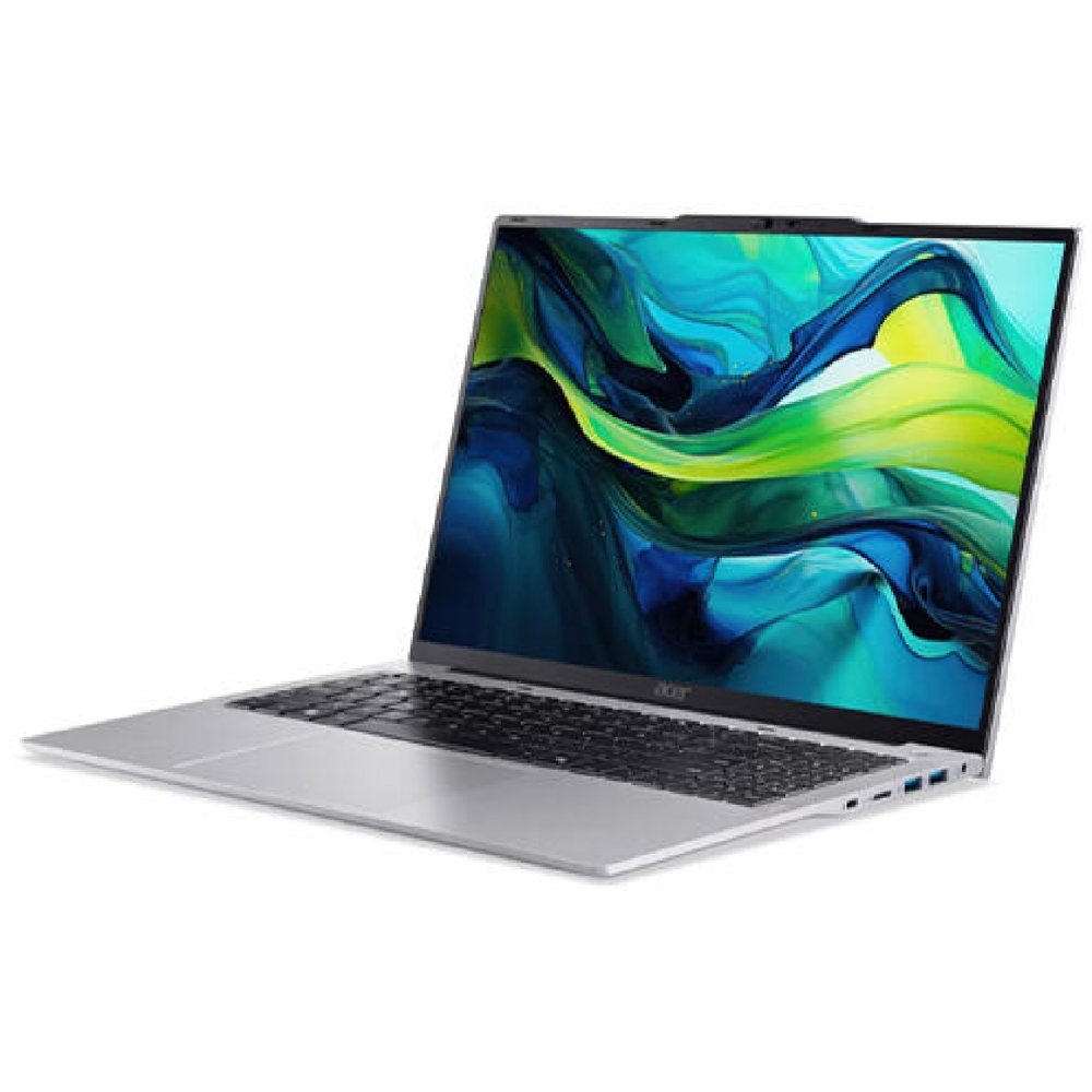 Notebook Acer NX.J5SER.002 Aspire Lite AL16-52P-751B, 16", i7-1355U, 16GB, 512GB SSD, Integrated, Light Silver
