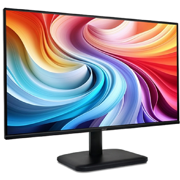 მონიტორი Acer UM.HE1EE.G01 EK1, 27", Monitor, FHD, IPS, HDMI, VGA, Black