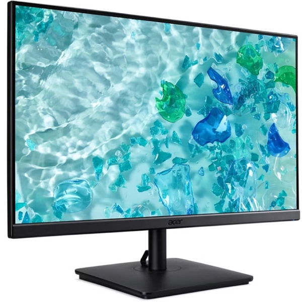 მონიტორი Acer UM.WV7EE.024 V7 V227QE0bi, 21.5", Monitor, FHD, IPS, HDMI, VGA, Black