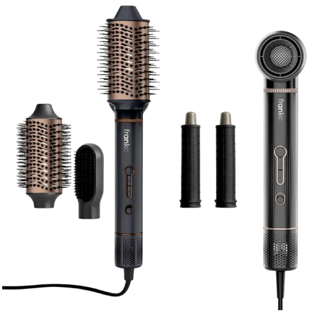 თმის სტაილერი Franko FHS-9043, 1200W, Hair Styler, Black | allmarket.ge