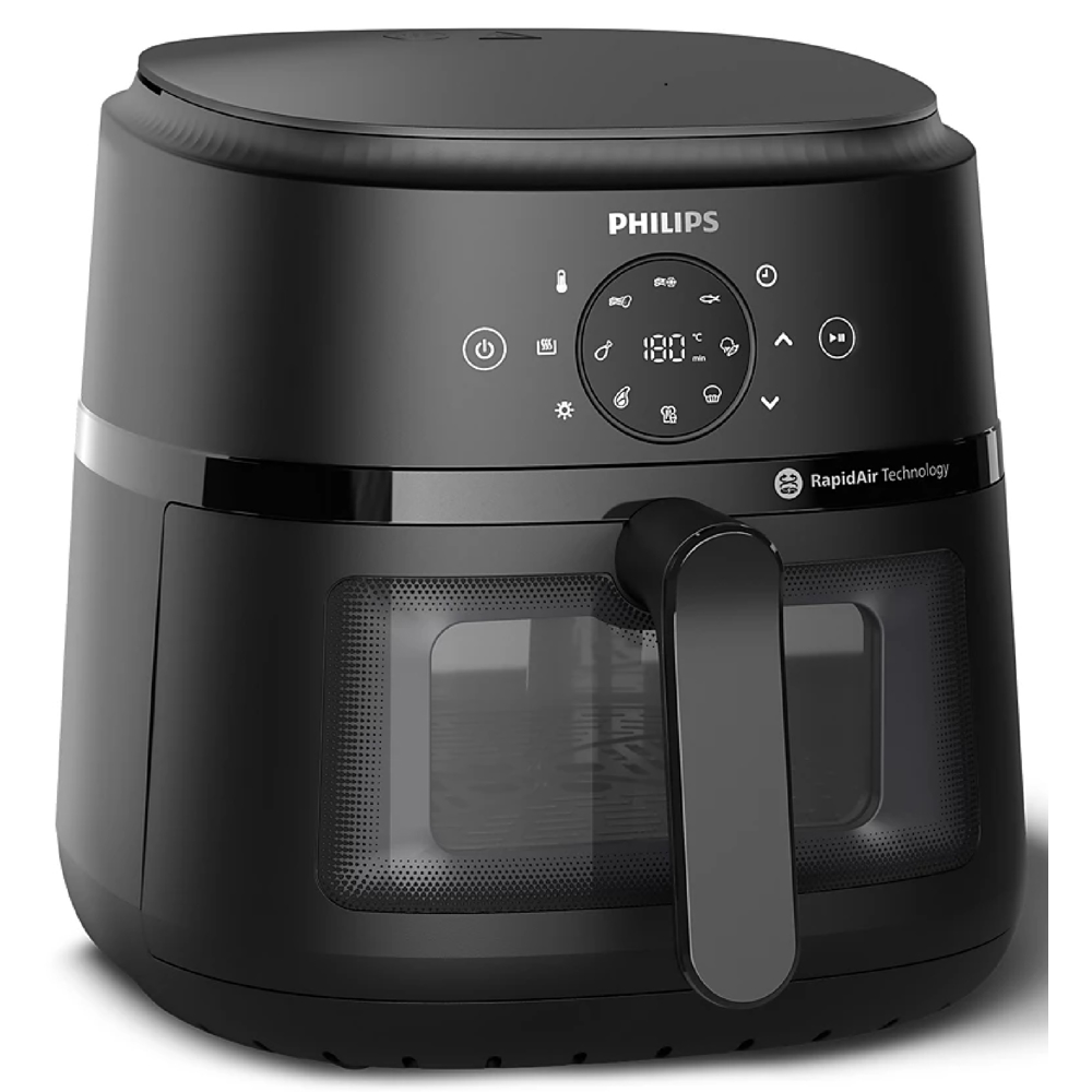 აეროგრილი Philips NA230/00, 1700W, 6.2L, Air Fryer, Black