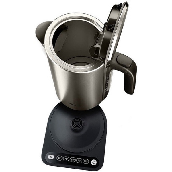ელექტრო ჩაიდანი Braun WK5205BK, 2200W, 1.7L, Electric Kettle, Silver