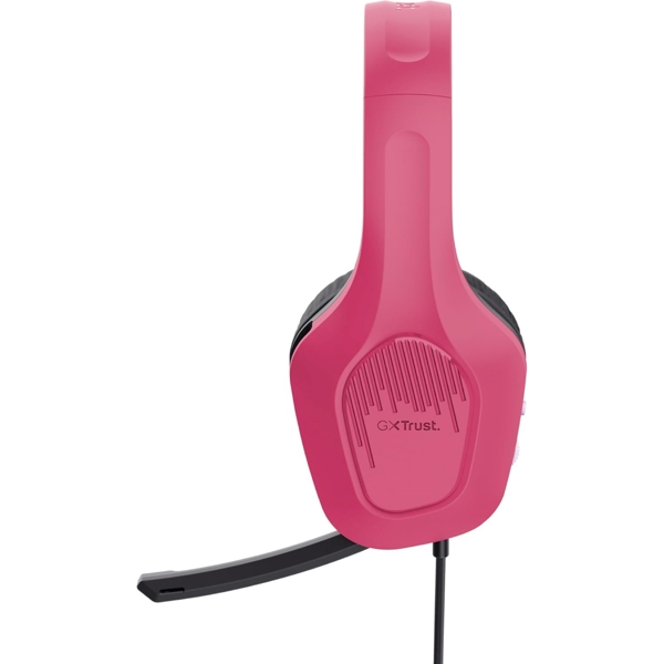 ყურსასმენი Trust GXT415P Zirox, Gaming Headset, Wired, 3.5mm, Pink