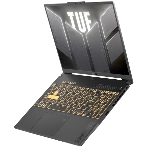 ნოუთბუქი Asus TUF FX607JV-RL270, 16", i7-13650HX, 16GB, 1TB SSD, RTX4060 8GB, Grey