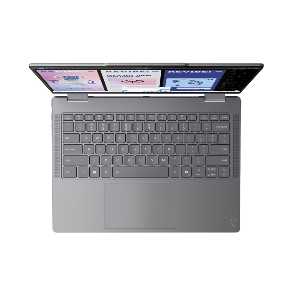 ნოუთბუქი Lenovo 83JQ003GRK Yoga 7 2-in-1 14ILL10, 14", Ultra 5-226V, 16GB, 512GB SSD, Integrated, Luna Grey