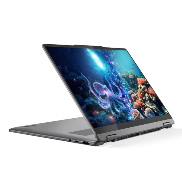 ნოუთბუქი Lenovo 83JQ003GRK Yoga 7 2-in-1 14ILL10, 14", Ultra 5-226V, 16GB, 512GB SSD, Integrated, Luna Grey